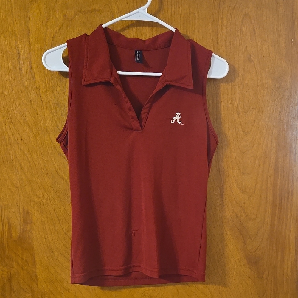 Alabama Sleevless Polo Size L: A
